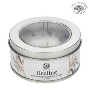 Bougie Green Tree Healing, Boite fermée.