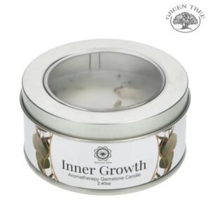 Bougie Green Tree INNER – Bougie parfumée Growth Menthe Pierre de Lune