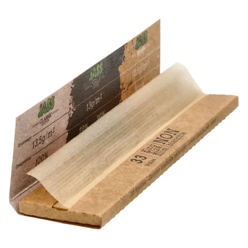 feuilles JASS Brown Edition Slim Carnet ouvert de 33 feuilles