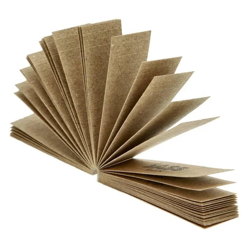 Jass Filtre Carton Brown Hard M, 1 Carnet ouvert