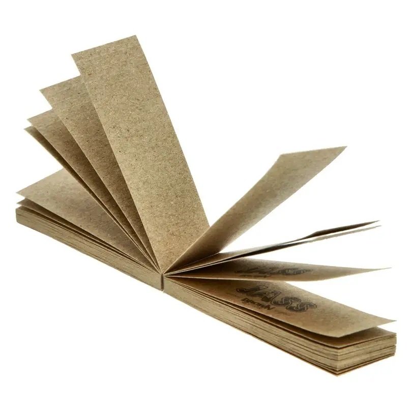JASS Brown Edition Soft M – Filtres carton perforés 20 × 60 mm, Carnet de 50 – Image 3