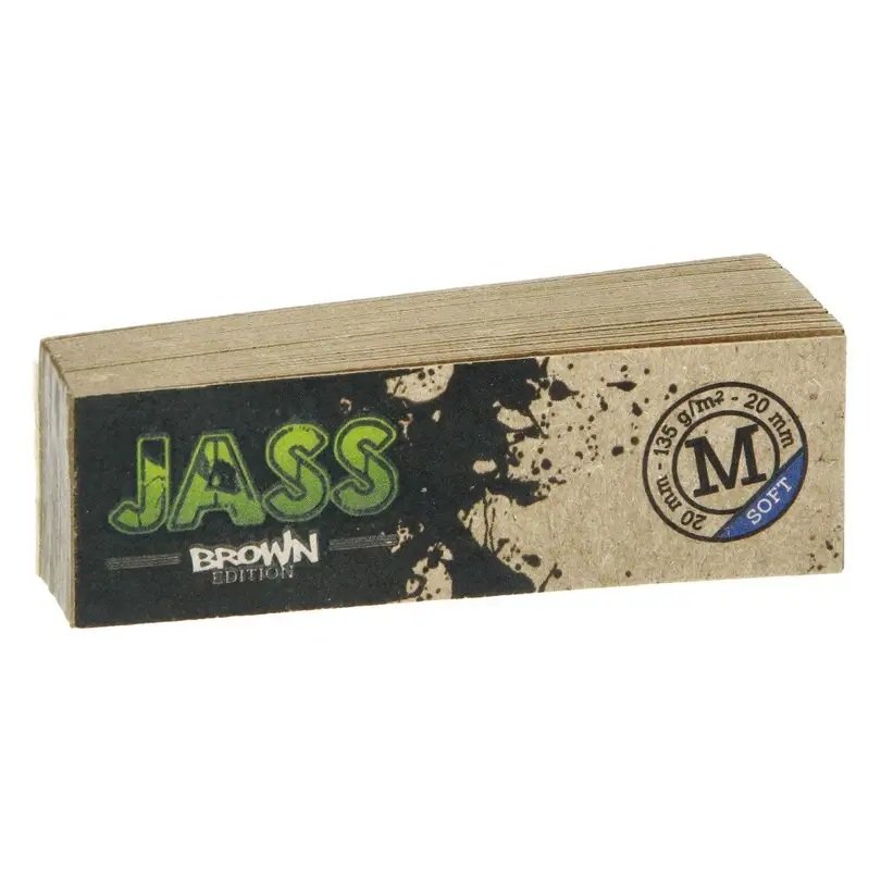 JASS Filtre Carton Brown Soft M, Carnet de 50